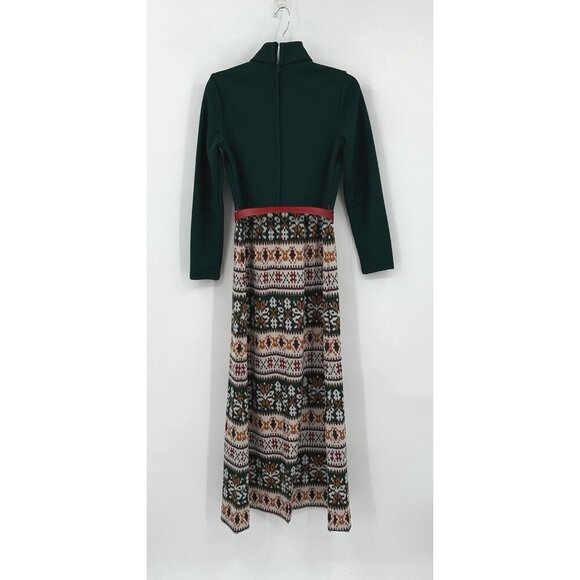 turtleneck geometric funky disco belt S M - Picture 7 of 11